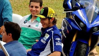 Valentino Rossi no Brasil  Cafú  Alex Barros  Leandro Mello HD [upl. by Monjo387]