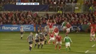 Scarlets v Munster  20062007 Heineken Cup QF Highlights [upl. by Avan587]