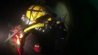 Commercial Diving  Underwater welding [upl. by Negroj]