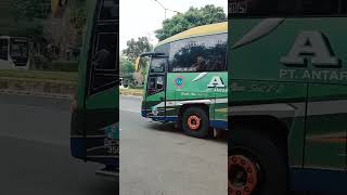 Bus ALS 356 berangkat ke Medan shrots [upl. by Chak]