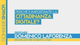 Perché è importante la cittadinanza digitale [upl. by Wane]