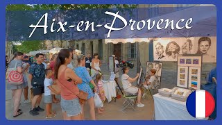 AixenProvence France ✨ 20Minute Walk [upl. by Yruoc750]