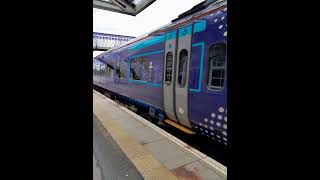 Scotrail Class 158709 arriving at Inverurie station having worked the 2B23 from Montrose [upl. by Allenaj]