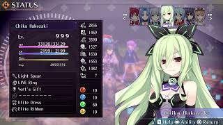 Neptunia ReVerse All Characters at Level 999 [upl. by Narayan179]