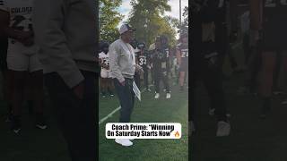 Coach Prime 💯 Winning on Saturday Starts Now 🔥 Colorado Football  🎥 DeionsandersIG [upl. by Killie]