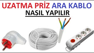 Grup Priz Nasıl Yapılır bağlanır  Grup toplu priz nasıl bağlanır 3lü ara kablo bağlantısı yapımı [upl. by Ayrolg]