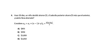 Pregunta 4 Matemáticas Guía EXACER COLBACH 2024 [upl. by Shelley]