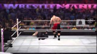 Undertaker VS Brock Lesnar  WrestleMania 30 Full Match [upl. by Dyan569]