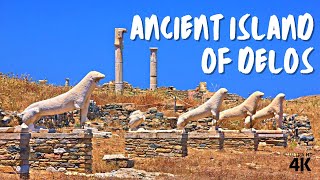 Daytrip from Mykonos to DELOS  the island of Greek Mythology 🇬🇷 [upl. by Eedyaj698]