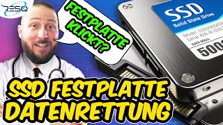 💽✅Datenrettung Festplatte  SSD Festplatte kaputt und wird nicht mehr erkannt [upl. by Latham]