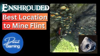 Where to find Flint  Enshrouded Tips  Best Flintstone Mine [upl. by Croydon]