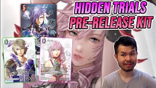 FFTCG Hidden Trials Opus 23 PreRelease OpeningUnboxing [upl. by Hidie]