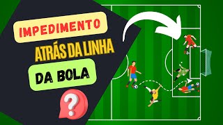 Impedimento Atrás da Linha da Bola no Futebol futebol [upl. by Buckels]