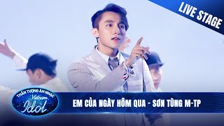 EM CỦA NGÀY HÔM QUA  SƠN TÙNG MTP  CHUNG KẾT VIETNAM IDOL 2023 [upl. by Havens]