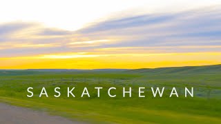 SASKATCHEWAN 4K  Road Trip Through Beautiful Canadian Prairies [upl. by Beora]