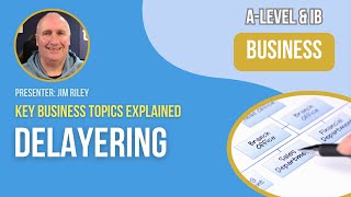 Delayering  ALevel amp IB Business [upl. by Eelatan]