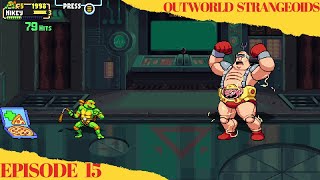 TMNT Shredder’s Revenge Episode 15 Outworld Strangeoids retrogaming [upl. by Tannenwald393]