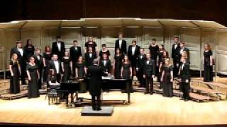 UWO Chamber Choir Ascendit Deus Jacobus Gallus [upl. by Yelyr]