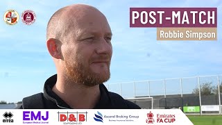 Robbie Simpson Post Tilbury A [upl. by Anavahs320]