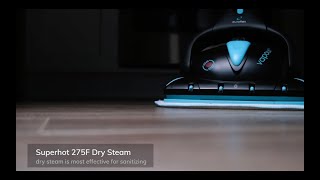 Euroflex Vapour Pro M4S Hybrid Steam Mop amp AllInOne Cleaner with Ultra Dry Steam™ Technology [upl. by Yenrab]