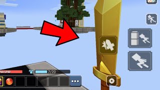 New Auto Attacking Button in Bedwars Blockman Go [upl. by Nonnel]