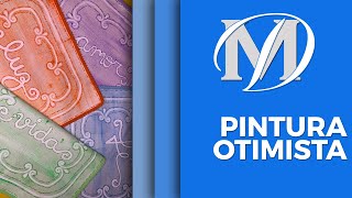 PINTURA OTIMISTA  PLACA DECORATIVA [upl. by Shaylynn]