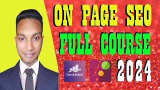 On Page SEO Full Course Bangla Tutorial 2024  Complete SEO Course 2024 [upl. by Aihsotan]