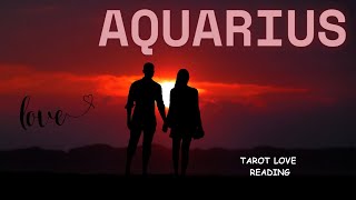 AQUARIUS ❤️THIS IS MEANT TO BE THIS PERSON HAD TO BE SURE BEFORE MAKING THIS POWER MOVE LOVE TAROT [upl. by Aunson]