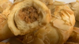 Recette traditionnelle du tcharek corne de gazelle وصفة تشاراك العريان تاع زمان [upl. by Gromme]