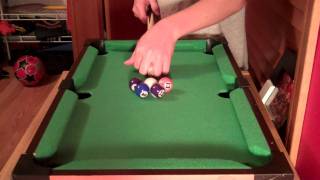 Amazing Mini Pool Shots [upl. by Innoc]