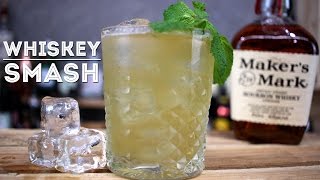 Whiskey Smash Cocktail Recipe [upl. by Papotto]