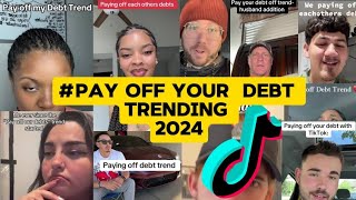 PAY OFF YOUR DEBTS USING TIKTOK  NEW TREND  PAY OFF DEBTS [upl. by Nomyar]