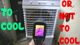 Cheap evaporative cooler unboxing test and review Can it keep me cool this summer [upl. by Mitzi960]