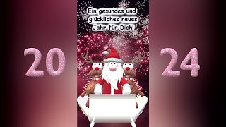 Gutes neues Jahr 2024 🎉Guten Rutsch 🥂 Neujahrsgrüße lustig 🎊 Neujahrswünsche [upl. by Goren75]