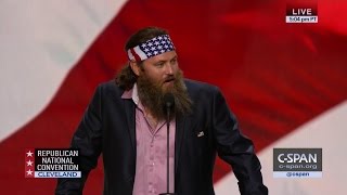 Willie Robertson FULL REMARKS GOP Convention‬ CSPAN [upl. by Eek465]