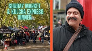 SUNDAY SPECIAL  Sunday market and a special dinner at Kulcha Express Harrow  The Prabhu Show [upl. by Xonel]