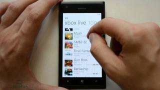 Обзор Windows Phone 75 интерфейс игры приложения [upl. by Yorled950]