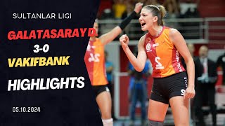 Galatasaray Daikin 30 Vakıfbank  Sultanlar Ligi 202425 Açılış Maçı  Geniş Özet [upl. by Cirilla]