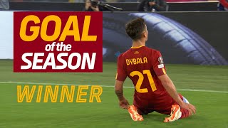 🤩 DYBALA v FEYENOORD 🟨 🟥 GOAL OF THE SEASON 202223 🤝 Presented by Socios [upl. by Annahc321]