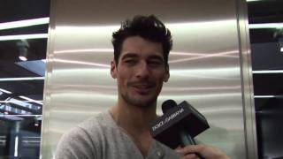 David Gandy viewed amp interviewed on Light Blue [upl. by Nuawtna]