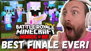 BEST FINALE EVER SpeedSilver 100 Players Simulate Minecrafts Deadliest Tournament FINALE REACTION [upl. by Burrton306]