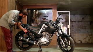 CZAR  The bike  modifications you can do to your Yamaha YBR 125G  Najam Bakhtawar Ali [upl. by Anairb]