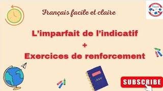 limparfait de lindicatif avec des exercices [upl. by Caty]