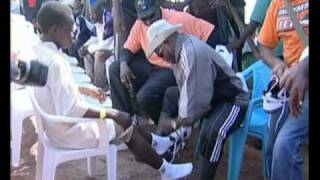 Burundi President Washes Feet with Samaritans Feet [upl. by Anole]