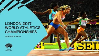 Womens 200m Final  World Athletics Championships London 2017 [upl. by Cameron574]