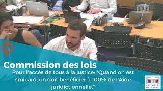 Quand on est au SMIC on doit pouvoir bénéficier à 100 de lAide juridictionnelle [upl. by Senalda737]