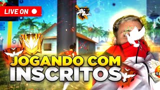 🔥 FREE FIRE ONN 🔥 JOGANDO CAMP COM FAMOSOS 🔥 freefire livestream 1k [upl. by Ateinotna]