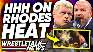 Triple H On Cody Rhodes Heat Brock Lesnar WWE 2K24 Status  WrestleTalk [upl. by Arch]