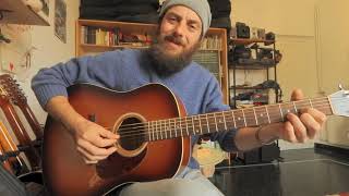 Chitarra acustica facile Una folk song americana [upl. by Sixele]