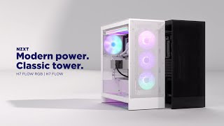 Introducing the AllNew NZXT H7 Flow 2024 Case [upl. by Bettina]